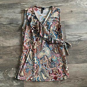 Olivia Paige Bohemian Style Ruffled Top